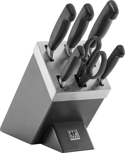 Miniatura 17 de Zwilling J. A. Henckels - Juego de cuchillos de acero inoxidable Plateado/Negro
