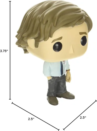 Miniatura 9 de Funko Pop TV: The Office - Jim Halpert - Variante de Chance of Rare Chase - Figura de vinilo coleccionable - Idea de regalo - Producto