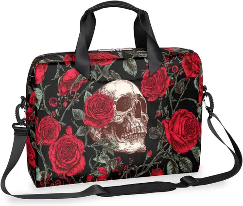 Miniatura 18 de Bonita bolsa de hombro para computadora portátil para mujeres y hombres, bolsa para computadora portátil, funda para laptop, maletín de transporte