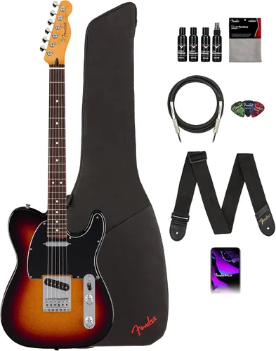 Miniatura 18 de Fender Player II Modified Telecaster - Paquete de ráfaga de 3 tonos con estuche, correa, cable, juego de púas de 3 piezas y kit de limpieza