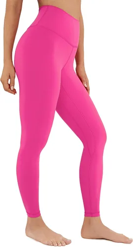 Miniatura 53 de CRZ YOGA Leggings de entrenamiento para mujer con sensación de desnudez cepillada de 25 pulgadas, pantalones de yoga de compresión de cintura alta