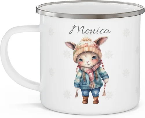 Miniatura 4 de Taza de café personalizada de acero inoxidable de 12 onzas, taza de chocolate caliente personalizada/cereales, ideas de regalo para niños, 1 Gato