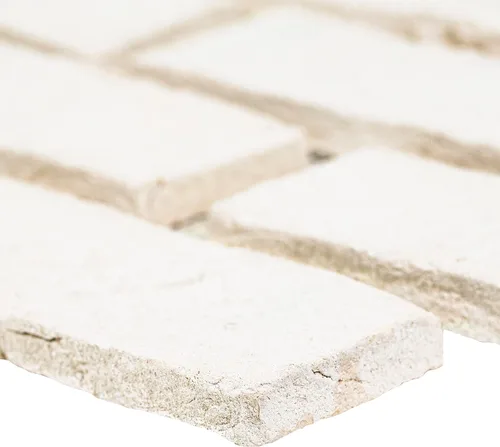 Miniatura 9 de MSI Alpine White - Azulejo de ladrillo de arcilla de 10.5 pulgadas x 28 pulgadas, azulejos de pared de ladrillo para baño, cocina, azulejos de pared