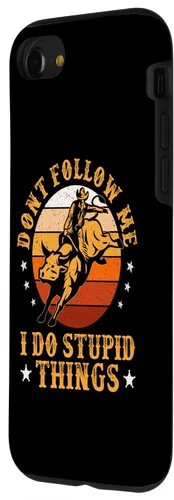 Miniatura 44 de Carcasa vintage para iPhone XS Max Don't Follow Me I Do Stupid Things
