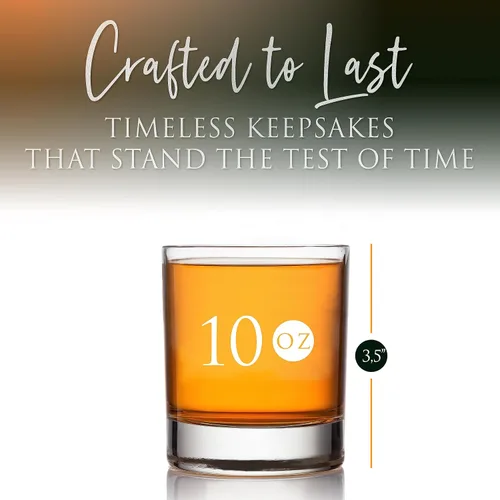 Miniatura 3 de D1 - Vaso de whisky personalizado para padrinos de boda, recuerdos de despedida de soltero personalizados y regalos para el mejor hombre