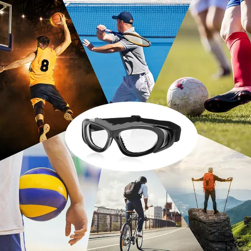 Miniatura 6 de SooGree Anteojos deportivos para hombres y mujeres, para baloncesto, fútbol, deportes, antiniebla, choque, colisión, gafas de uso