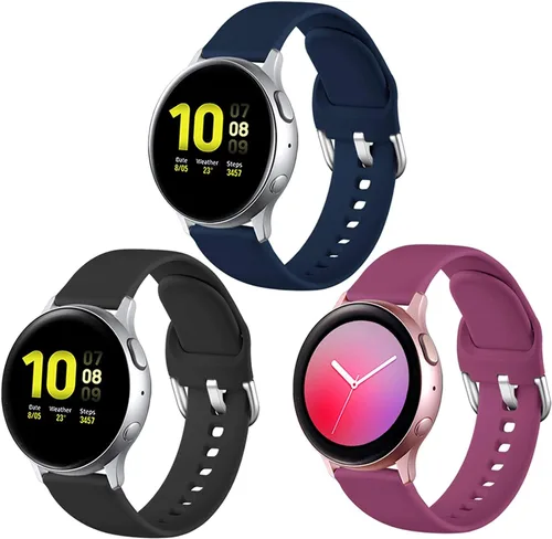 Miniatura 21 de Lerobo - Bandas compatibles con Samsung Galaxy Watch Active/Active 2 de 1.57 y 1.73 pulgadas/Galaxy Watch 1.65 pulgadas. Correa de reloj