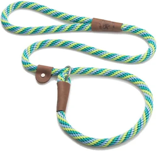 Miniatura 37 de Mendota - Correa deslizante para mascotas, combo de correa y collar para perro, fabricado en los Estados Unidos, amatista, 1/2 pulgadas x 4 pies