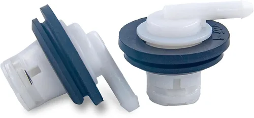 Miniatura 7 de 1 pieza Válvula de ventilación del tanque de combustible, válvula de ventilación del tanque de combustible con kit de sello de goma compatible