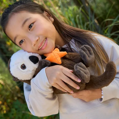 Miniatura 5 de The Petting Zoo - Nutria marina de peluche, juguete de felpa, regalos para niños, Animales salvajes del océano, Colección Wild Onez, Juguetes