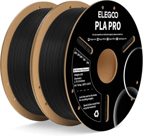 Miniatura 43 de ELEGOO Filamento PLA 1.75mm Azul Oscuro & Rojo 2KG, Filamento para Impresora 3D con Precisión Dimensional +/- 0.02mm, Paquete de 2 Carretes de 1kg
