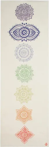 Miniatura 13 de Shakti Warrior Tapete de yoga TPE - Diseñado por artistas, esterillas premium ecológicas, antideslizantes, no tóxicas, ideales para yoga regular