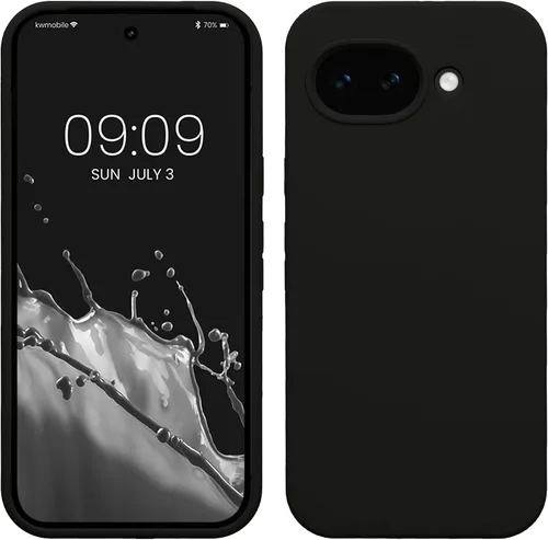Miniatura 524 de kwmobile Funda Compatible con Google Pixel 6 Pro - Funda de teléfono de silicona TPU con acabado suave - Azul Arrecife