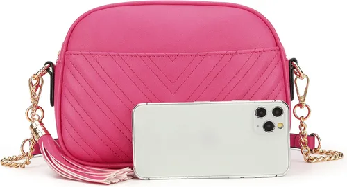 Miniatura 4 de lola mae Bolso bandolera acolchado, bolso de hombro de diseño moderno