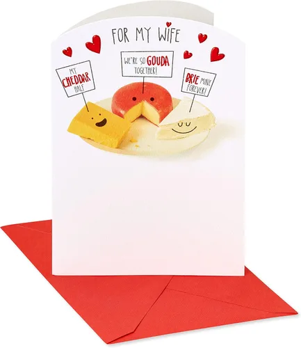 Miniatura 12 de American Greetings Tarjeta de San Valentín para esposa (In Love With You)
