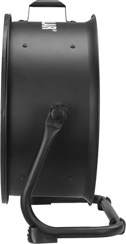 Miniatura 8 de CAT ventiladores - Ventilador de tambor de alta velocidad de 18 pulgadas con aspas de grado industrial (negro, 2 en 1): 3,400 CFM, cabezal de tambor