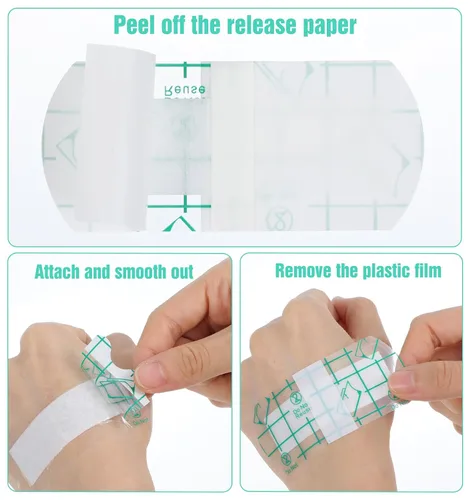 Miniatura 4 de 40 fundas para cejas, cubiertas desechables para cejas para ducha, cinta protectora impermeable, maquillaje permanente, cuidado posterior