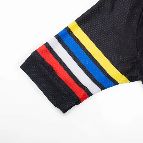 Miniatura 137 de Nuevo Pro cremallera completa hombres ciclismo Jersey manga corta Riding Shirt USA
