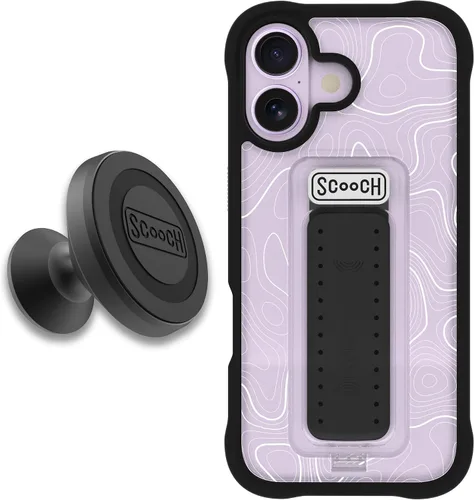 Miniatura 105 de Scooch® para iPhone 15 Pro Max Funda con Soporte, Funda Kickstand Wingman 5-en-1, Protección contra Caídas de Grado Militar, Kickstand Desplegable