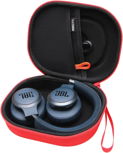 Miniatura 2 de LTGEM Estuche rígido para auriculares JBL - Marrón/ Rojo+Negro