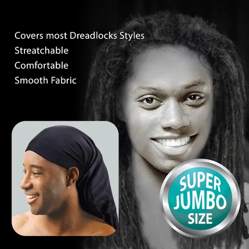 Miniatura 5 de Negro Spandex Dreadloc