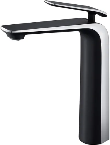 Miniatura 10 de TOCALOCA Grifo de baño de oro cepillado, un solo orificio, una sola palanca, grifo de lavabo tipo vasija, cobre, flujo aireado, 2.2 GPM, garantía
