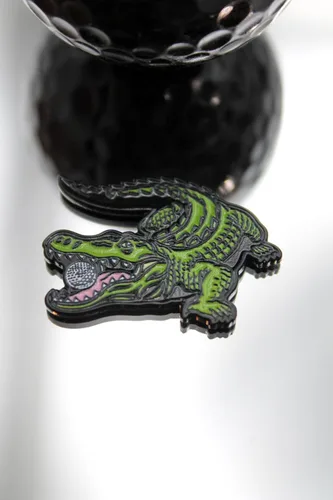 Miniatura 4 de MULLIGAN HOOLIGAN® Marcador de pelota de golf + clip magnético para sombrero Esmalte de alta calidad Regalo divertido para los amantes del golf