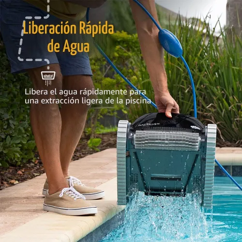 Miniatura 7 de Dolphin Nautilus con limpiador de albercas automático Cleverclean