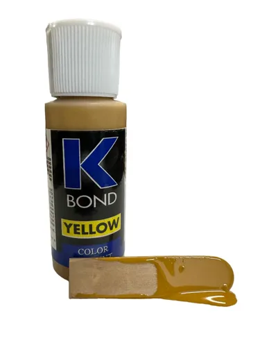 Miniatura 2 de K-Bond Pasta de resina para colorear, pigmentación de color para poliéster, pintura y pegamentos epoxi, 2 onzas (onzas) (amarillo)