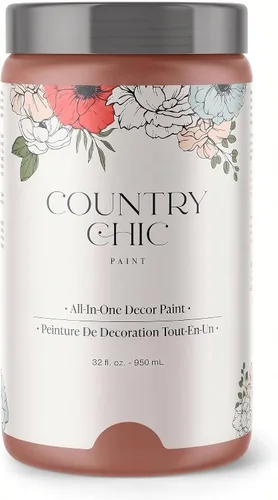 Miniatura 26 de Country Chic Pintura todo en uno estilo tiza para muebles, gabinetes, decoración del hogar, ecológica, acabado mate, imprimación incorporada y capa