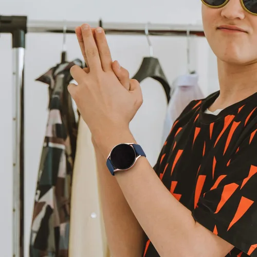 Miniatura 5 de Meliya Correa para Amazfit Bip 5 bandas para mujeres, hombres, mujeres y hombres, correa deportiva ajustable de silicona suave de 0.866 pulgadas
