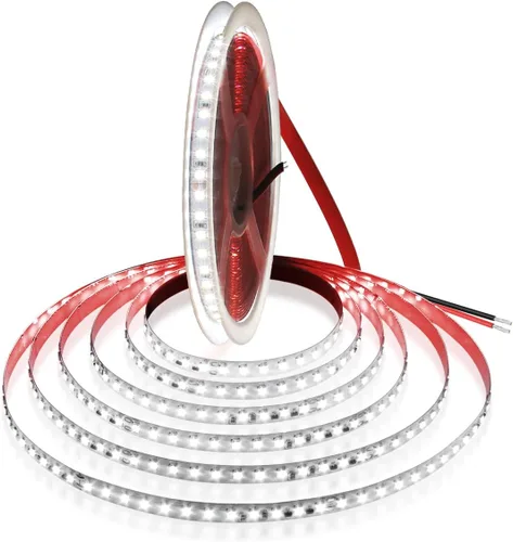 Miniatura 7 de ALITOVE Tira de Luces LED COB de 24V Blanco Luz de Día 32.8ft 6500K Súper Brillante Cortable Tiras de Luces LED 480leds/M CRI90+ Cinta de Luz LED