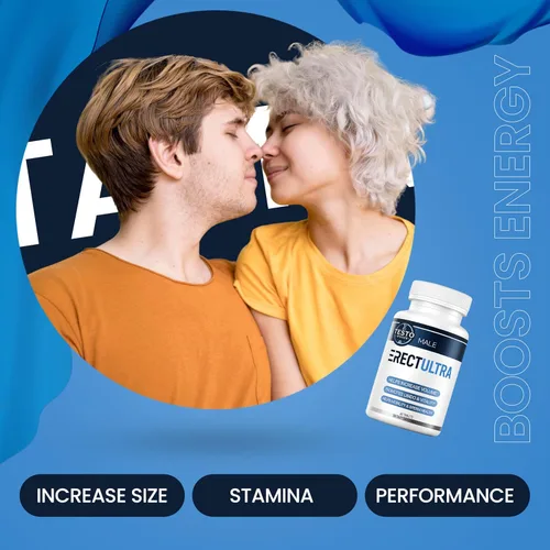 Miniatura 2 de Suplemento de mejora masculina – Píldoras de rendimiento de acción rápida para hombres para el flujo sanguíneo – Tamaño y resistencia – Potenciador