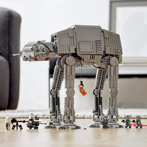 Miniatura 7 de LEGO Star Wars at-at Walker 75288 Juguete de construcción, juego de figuras coleccionables para el 40 aniversario, decoración de habitación, idea