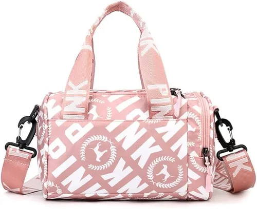 Bolsa de gimnasio pequeña estética, bonita bolsa de lona con asa, bolsa de viaje para el hombro, bolsa cruzada resistente para deportes de natación
