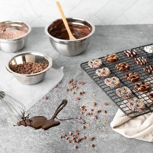 Miniatura 4 de Gluten Free Palace Caja de regalo gourmet para las fiestas, pretzels cubiertos de chocolate, golosinas de Navidad y Acción de Gracias, sin gluten