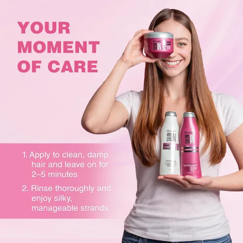 Miniatura 4 de Salon In de Recamier Máscara de tratamiento profundo Liss Control Cuidado del cabello con control de encrespamiento 10.58 oz / 300 g