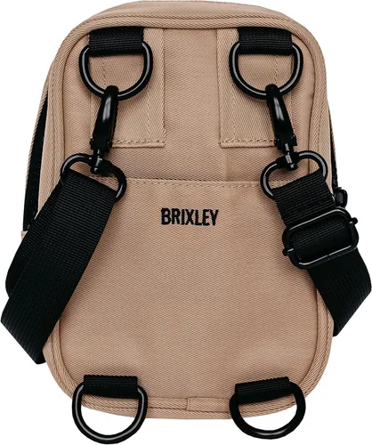 Miniatura 2 de Brixley Bolso bandolera Bolso de viaje para mujer, paquete de 9 bolsillos, 5 cangureras multiposición para uso diario y viajes