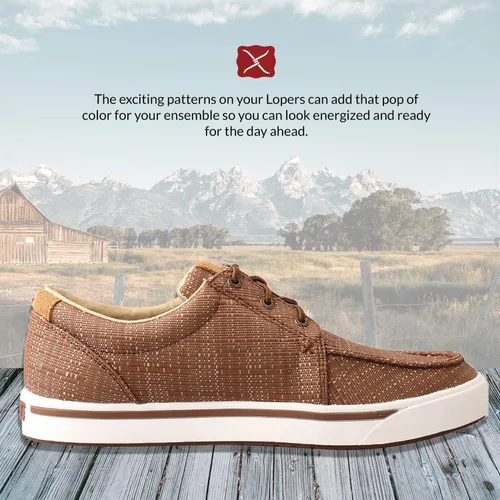 Miniatura 2 de Twisted X Hooey Lopers Zapatillas de lona para hombre