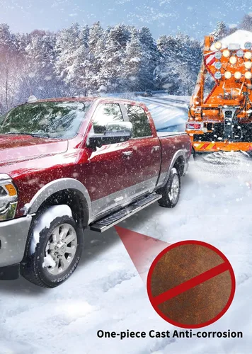 Miniatura 5 de YITAMOTOR Estribos de 6 pulgadas compatibles con Ford F150 SuperCrew Cab 2015-2025, Ford F250 F350 F450 F550 Super Duty Crew Cab 2017-2024, barras