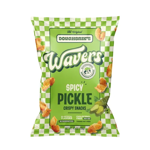 Miniatura 8 de WAVERS by Doughbrik's Snacks, Sabor Extra Queso Bolsa de 4.5 oz, Textura Crujiente y Crocante Aperitivo Perfecto para Cualquier Momento Hecho