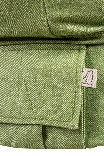 Miniatura 2 de Baby Tula Linen - Portabebés de lino para niños pequeños de 25 a 60 libras, transportador ergonómico ajustable con múltiples posiciones