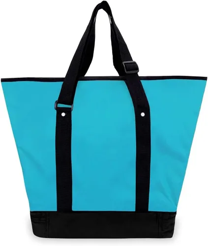 Miniatura 4 de Bolsa de compra, de Everest, TurquesaNegro), 1002DLX-TURQBK
