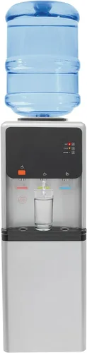 Miniatura 10 de Dispensador de agua enfriadora de carga superior, dispensador de agua fría/caliente de carga superior, 20L/5.28Gal, agua fría y caliente, Sliver-6