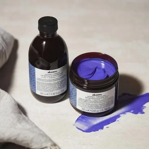 Miniatura 6 de Davines Champú alquimico, limpieza segura para cabello teñido, 6 tonos vibrantes para iluminar e intensificar Plateado