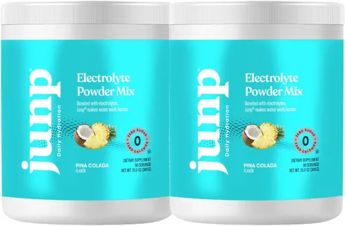 Miniatura 24 de JUNP Polvo de electrolitos sin azúcar ni carbohidratos – Mezcla de bebida de electrolitos Keto de uva madura en vid - Polvo de electrolitos
