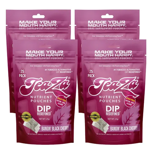 Miniatura 28 de Teaza Bolsas energéticas a base de hierbas, para masticar tabaco, alternativa sin nicotina, sin humo, tabaco alternativo y inmersión saludable