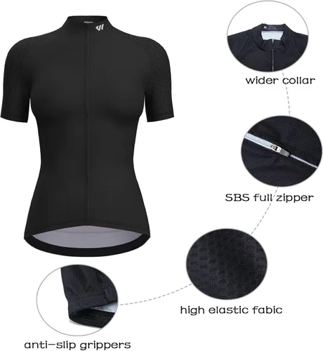 Miniatura 4 de Lo.gas Cycling Jersey WomenShort SleeveBike Bicycle Biking Shirts for Women