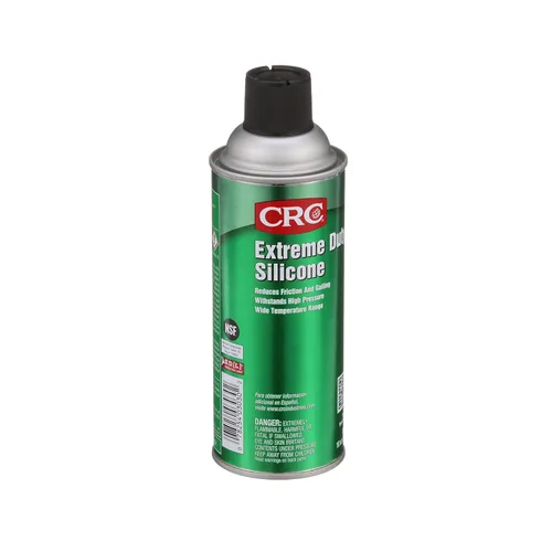 Miniatura 3 de CRC Extreme Duty Lubricante de silicona, 10 onzas Aerosol en lata, transparente/blanco