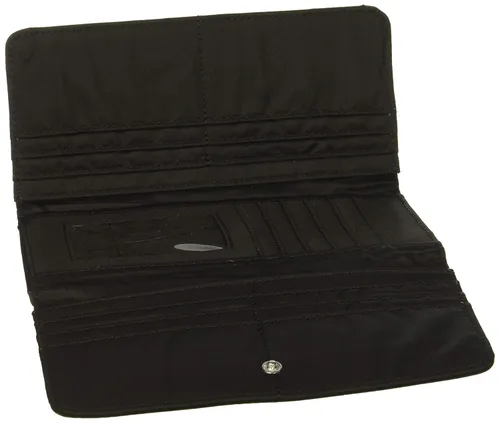 Miniatura 2 de JuJuBe Be Rich Cartera de tres pliegues con cierre a presión colección Legacy - The Monarch - Negro
